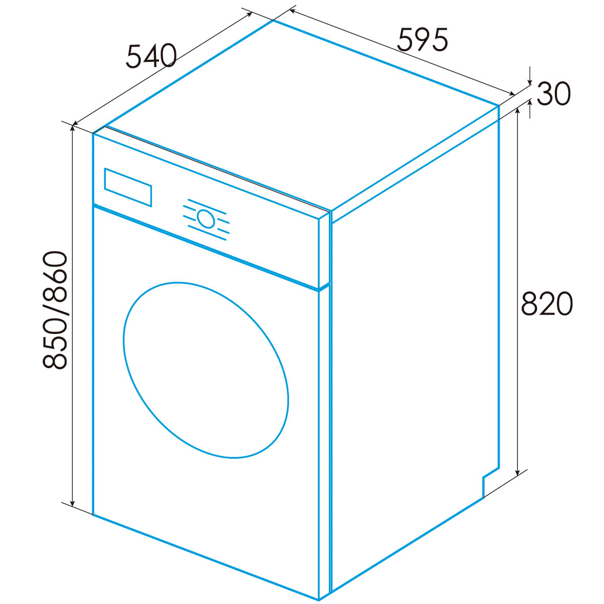 Lavadora Edesa, EWF 10400 WH, 1400 r.p.m. ,Clase A. Blanco, 10 Kg, 18 Programas. Función vapor. Ref. 925270568. - Imagen 2