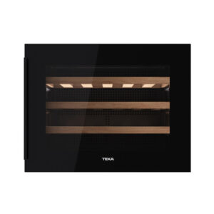 Vinoteca TEKA RVI 10024, 24 Botellas Cristal Negro Integrable Ref. 113600009