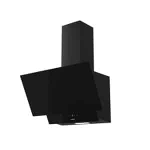 Campana CATA  JUNO 6000 GBK, 60 cm, Cristal Negro,428m3/h  Clase A+, Decorativa. Ref. 02027700.