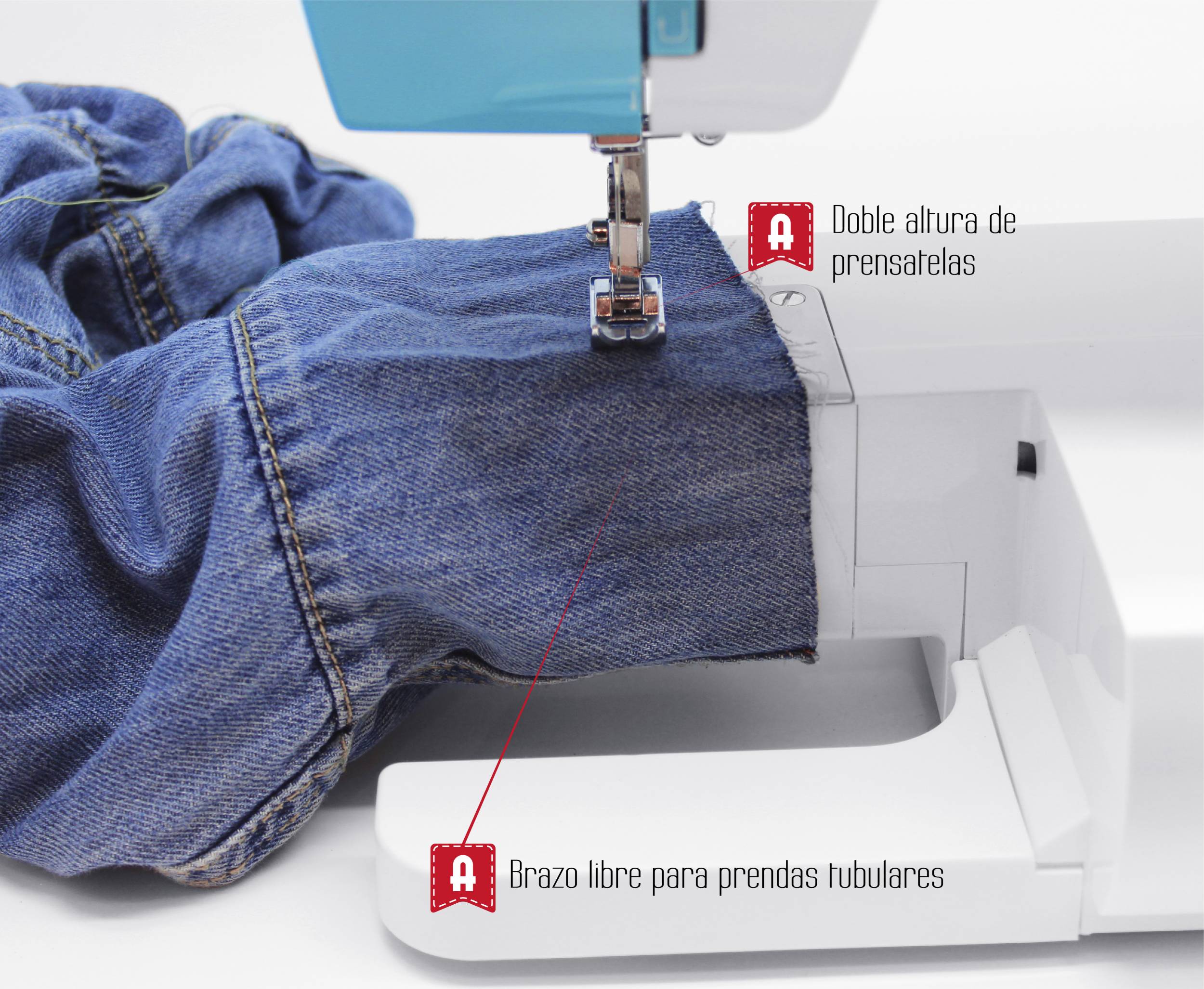 Máquina de Coser ALFA NEXT820+ ZigZag Brazo Libre - Imagen 2