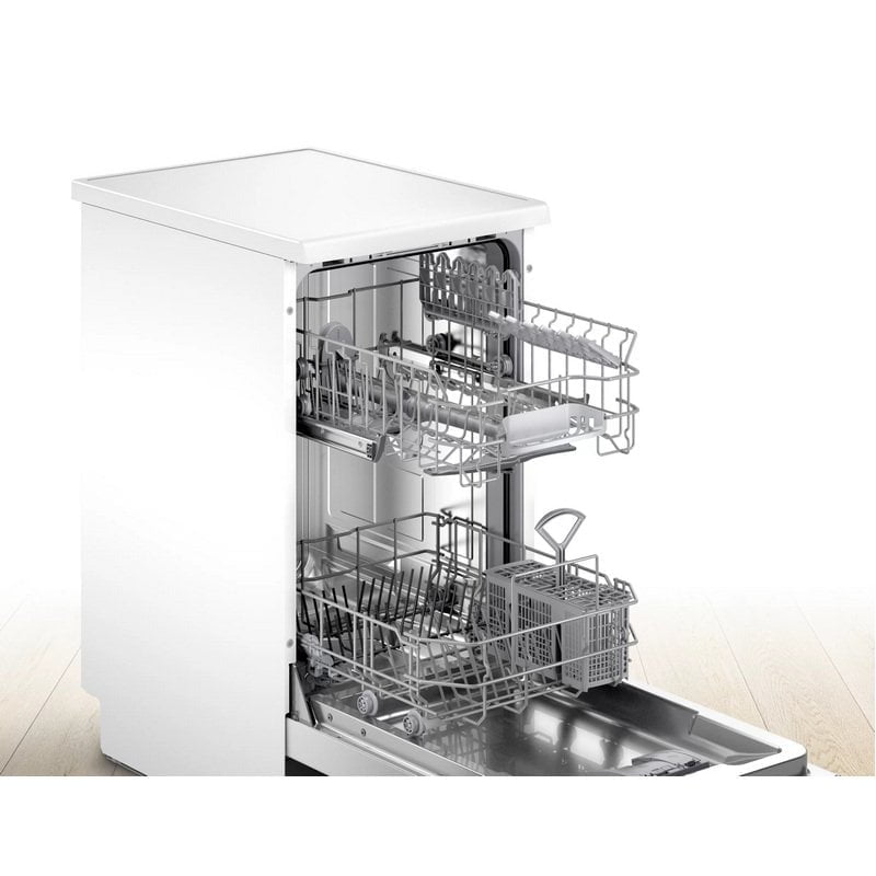 Lavavajillas BOSCH SPS2HKW57E, Clase E, Blanco, Libre Instalación, 45 cm, 9 Servicios - Imagen 2
