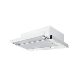 Campana MEPAMSA SUPERLINE GLASS 60, 60 cm, Blanca, Clase D, Extraplana