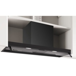 Campana Integrable BALAY 3BD895MM Clase B Cristal transparente y Negro Mate 90 cm.