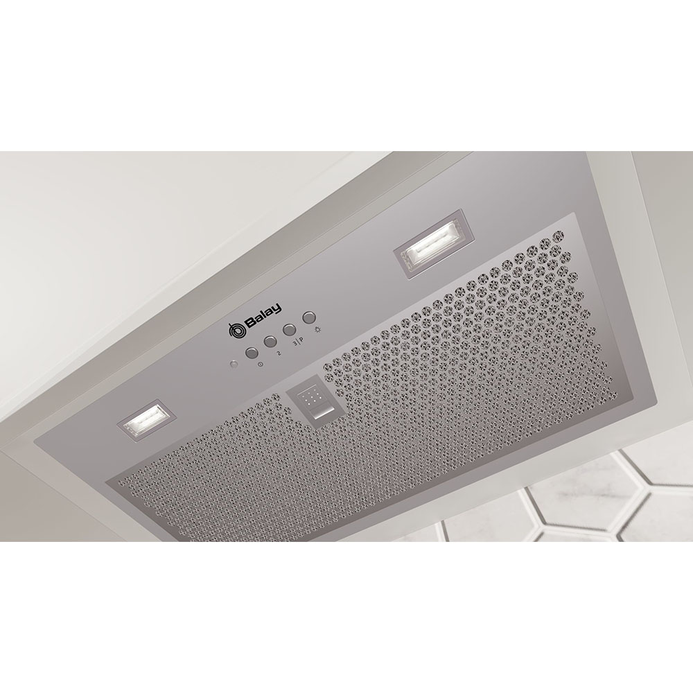 Campana BALAY 3BF356EX, 52 cm, Acero Inox, Clase B, Potencia Max. 740m3/h, Integrable. - Imagen 4
