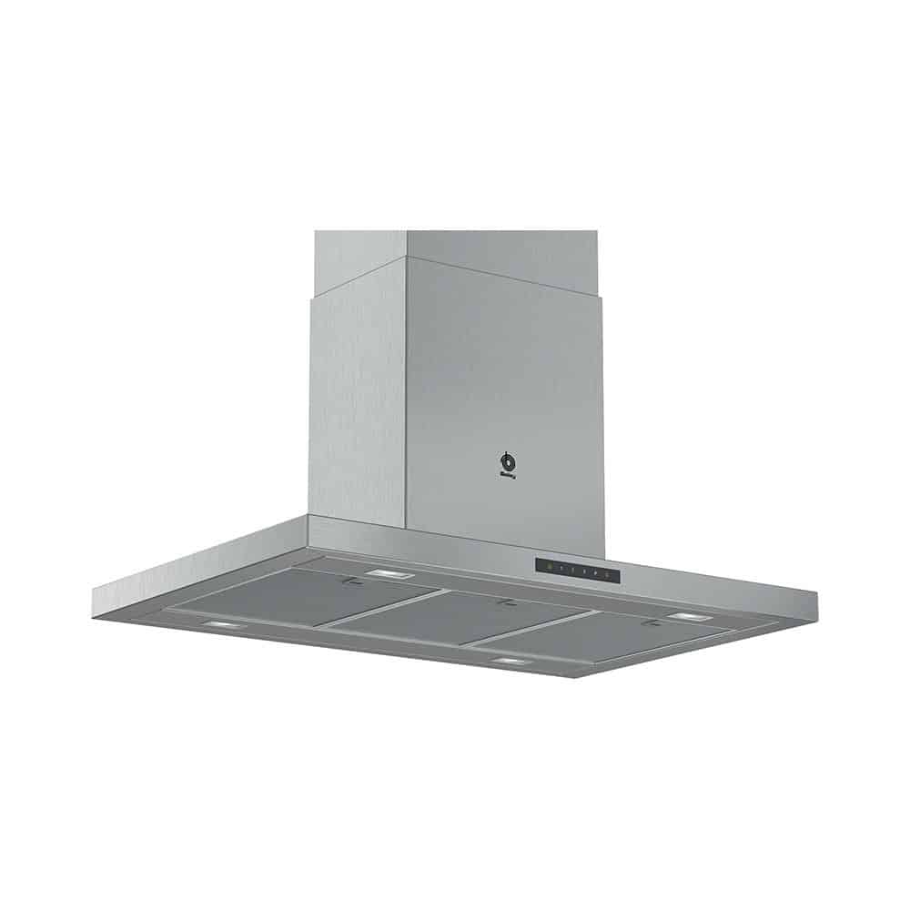 Campana BALAY 3BI997GX , 90 cm, Metallic, Clase B, Decorativa de Isla