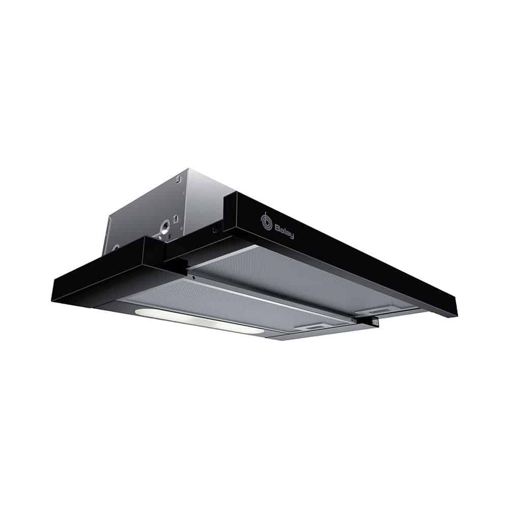 Campana BALAY 3BT263MN, 60 cm, Negro, Clase D, Telescópica