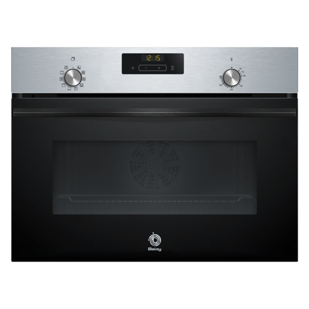 Horno compacto Balay 3CB4130X3, Acero inoxidable, 60X45, 47L, Clase A