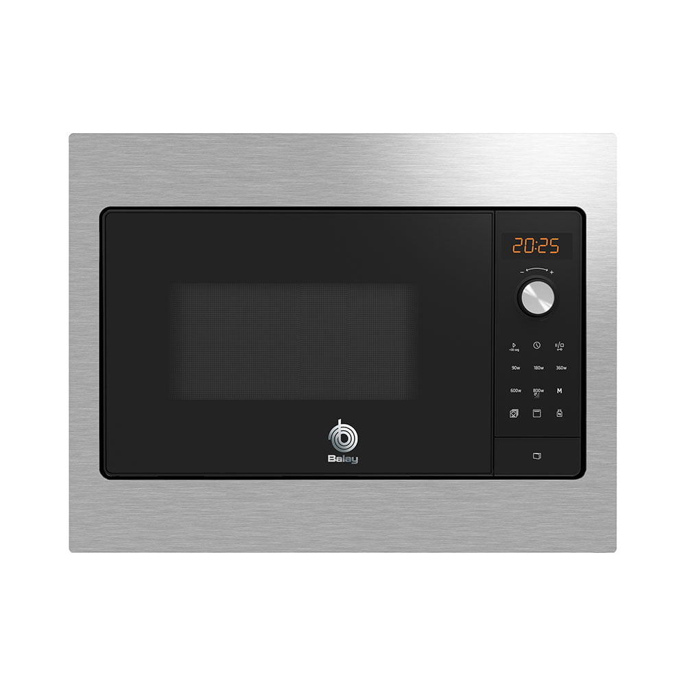 Microondas BALAY 3CG5142X3, 50x38 cm, Acero Inox, Integrable, 20 l.