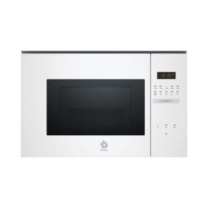Microondas BALAY 3CG5175B2, 60x38 cm, Cristal Blanco, Integrable, 25 l.