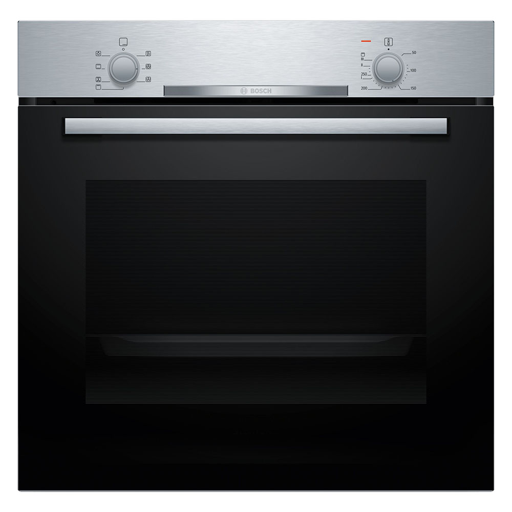 Horno Bosch HBA510BR4, 60 x 60 cm, Acero Inox, Clase A, 71 l.