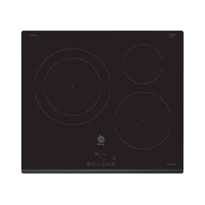 Placa BALAY 3EB865FR, zona gigante de 28 cm, Negro, Inducción, 60cm
