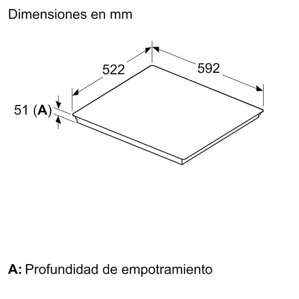 Placa Inducción BALAY 3EB967LH, Zona gigante 32cm. - Imagen 3