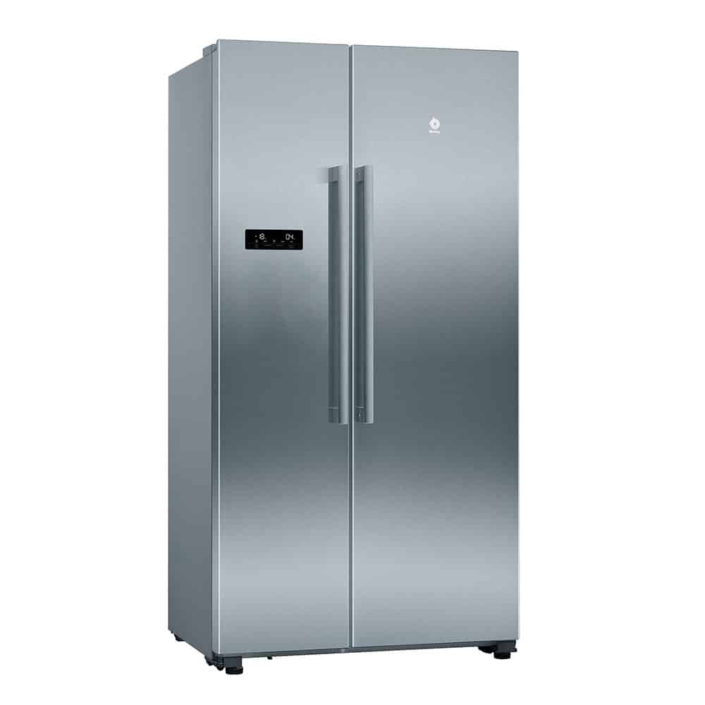 Frigorífico BALAY 3FAF492XE, Clase F, Acero Inox, 178.7x90.8 cm, Americano