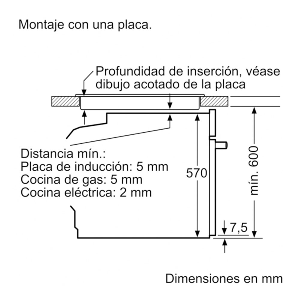 Horno BALAY 3HB4131G3 , Grafito, 60X60,71L, Clase A+ - Imagen 5