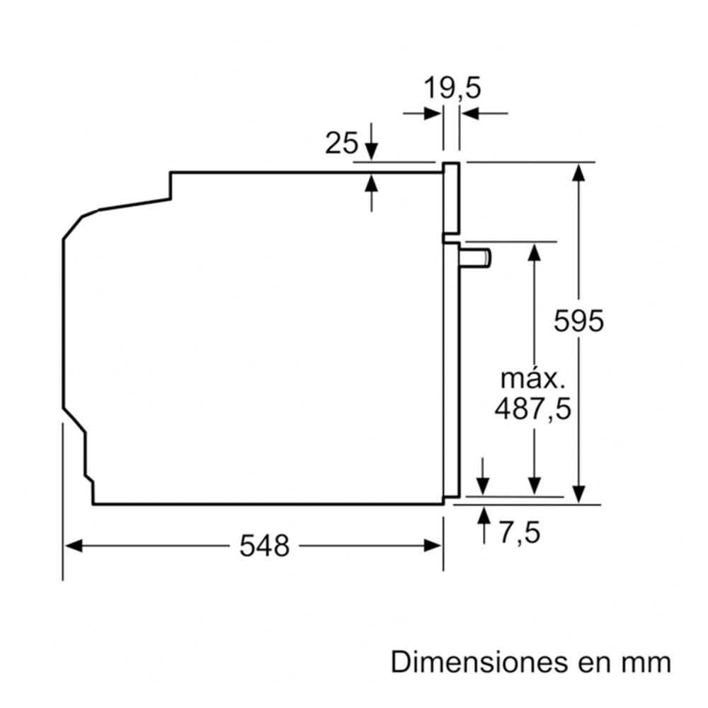 Horno BALAY 3HB4131G3 , Grafito, 60X60,71L, Clase A+ - Imagen 7