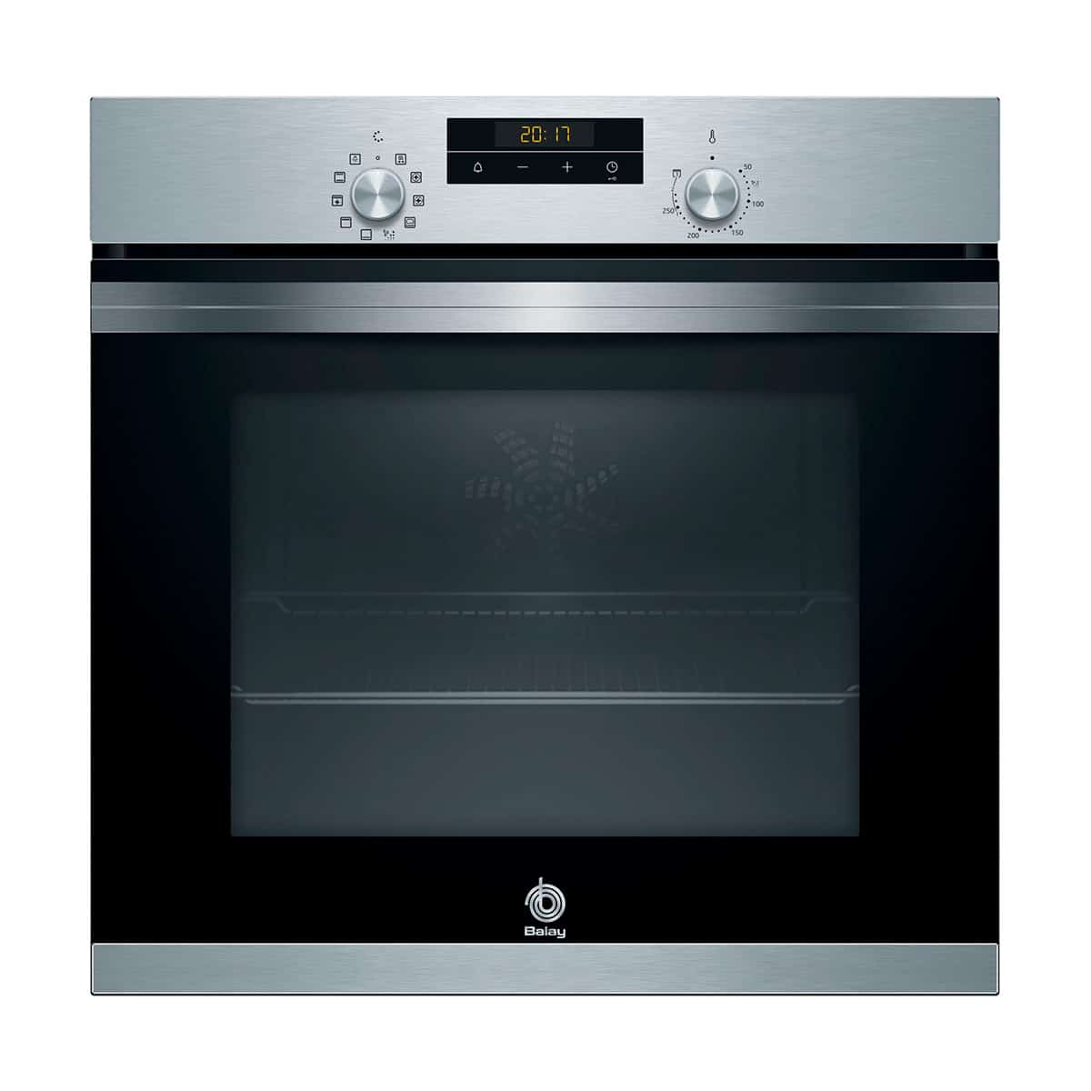 Horno BALAY 3HB2030X0, 60 cm, Acero Inox. Clase A, 66 l.