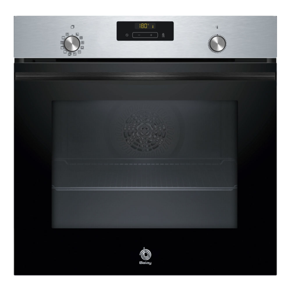 Horno BALAY 3HB4841X3, Inox, pirolítico, 71L, Clase A+