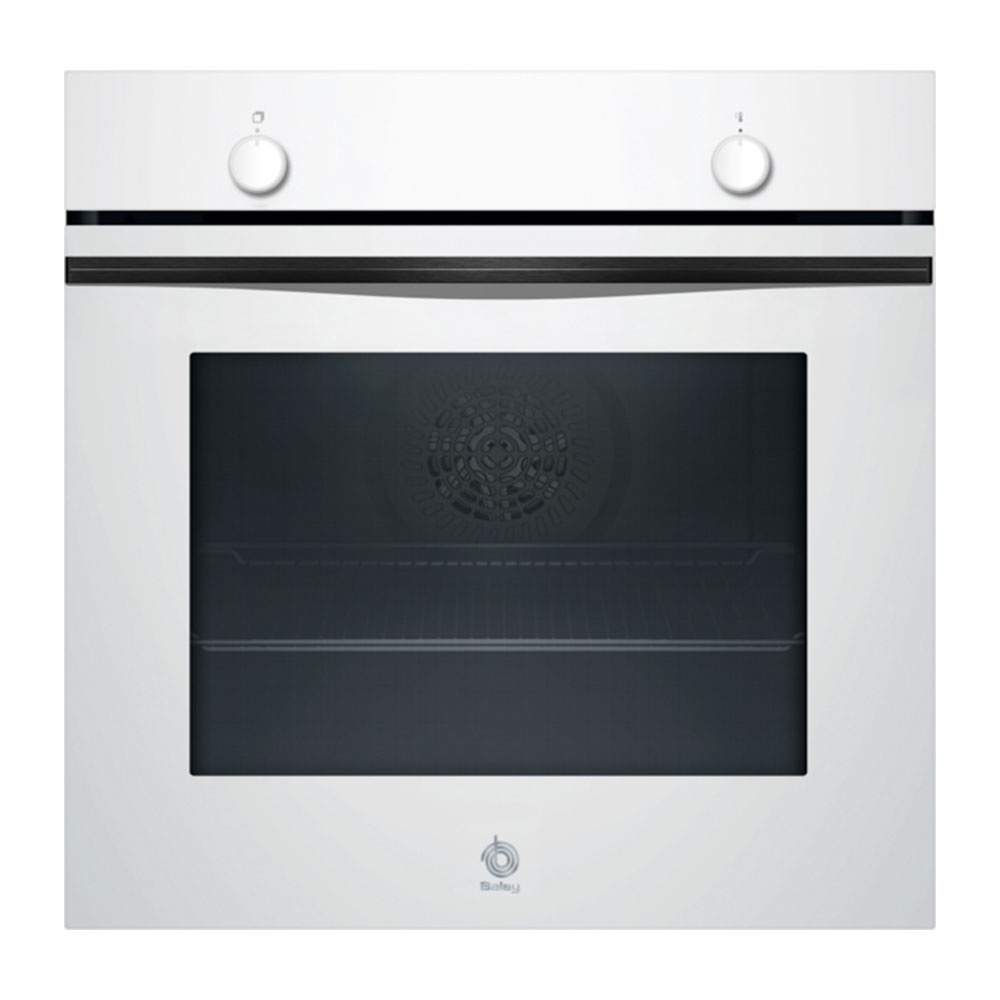 Horno BALAY 3HB5000B3, Cristal blanco, 60X60,71L, Clase A
