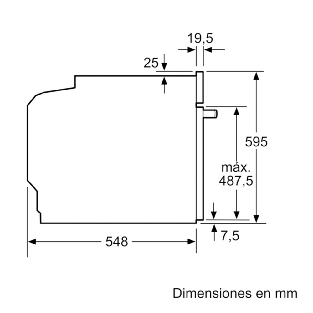 Horno BALAY 3HB5000N3, Cristal negro, 60X60,71L, Clase A - Imagen 6