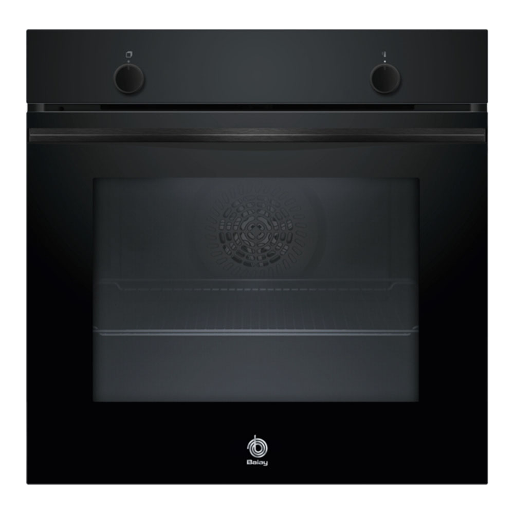 Horno BALAY 3HB5000N3, Cristal negro, 60X60,71L, Clase A