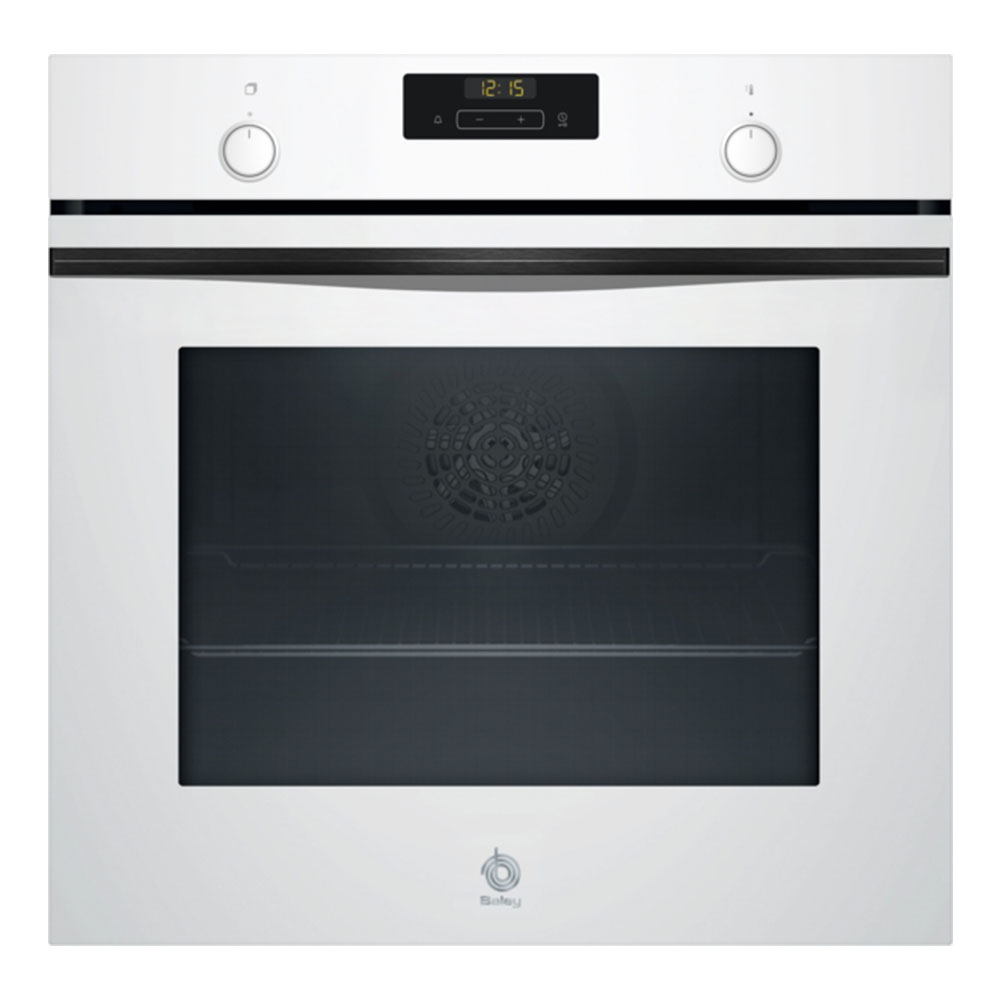 Horno BALAY 3HB5131B3, Cristal blanco, 60X60,71L, Clase A +