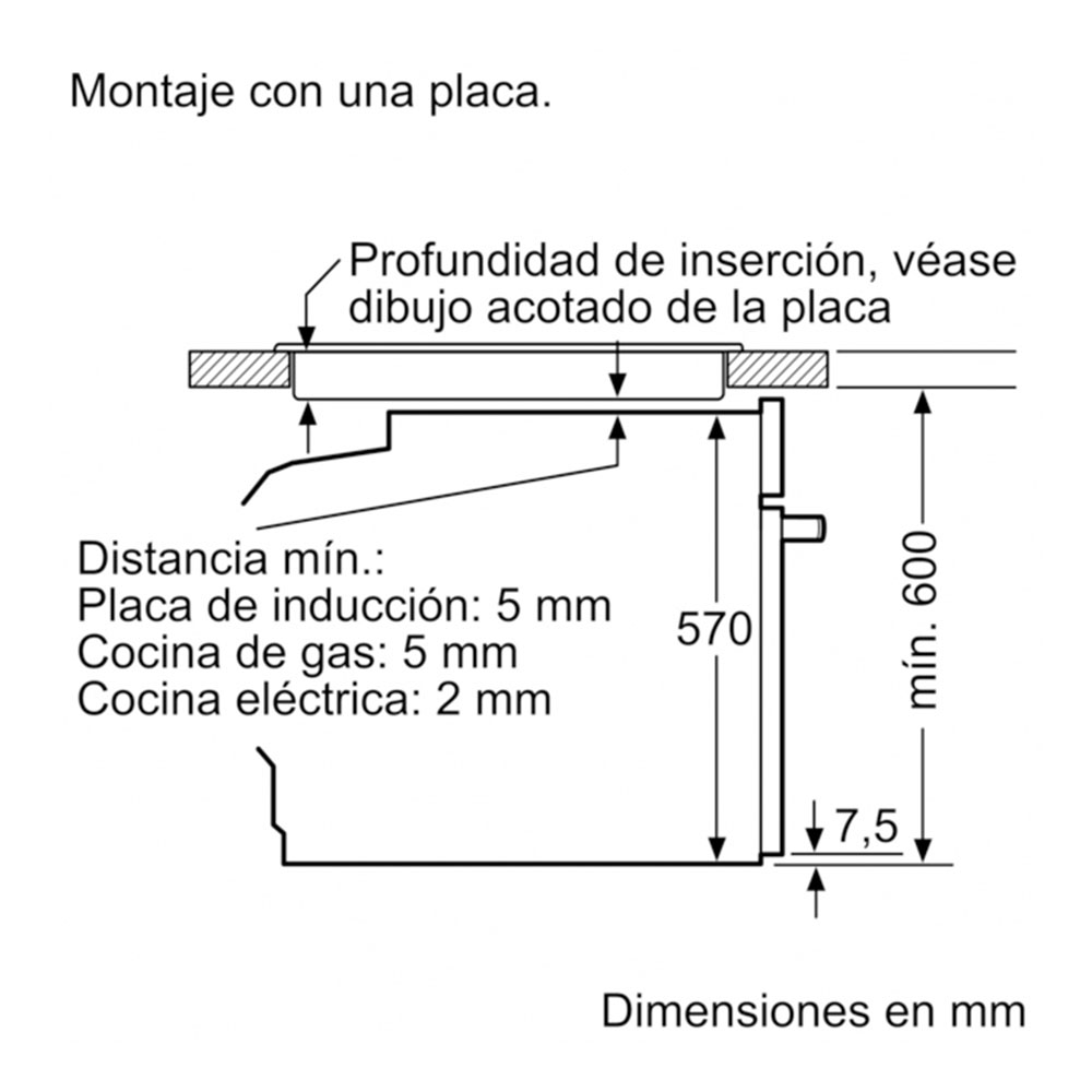 Horno BALAY 3HB5131N3, Cristal negro, 60X60,71L, Clase A+ - Imagen 8