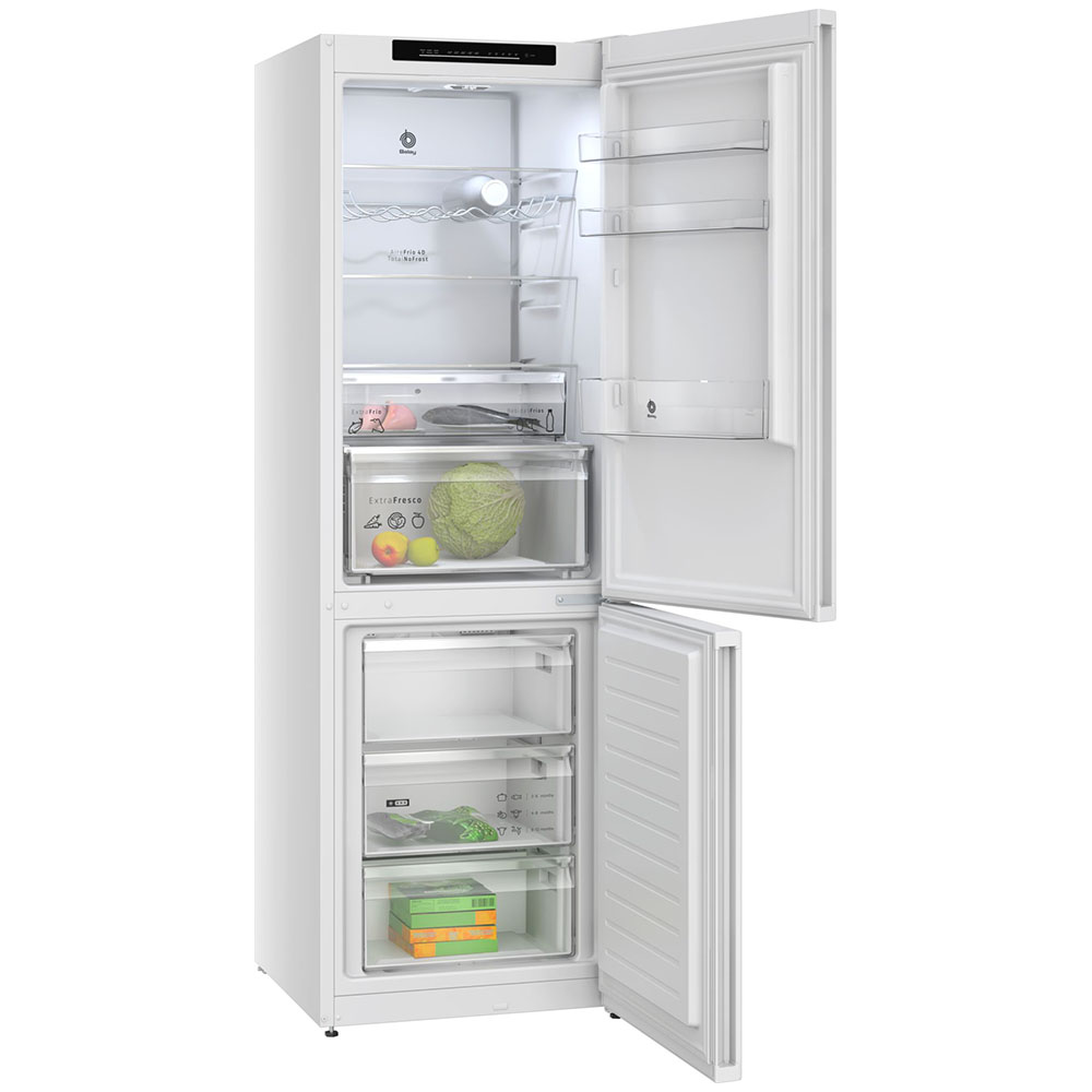 Frigorífico Balay 3KFC653WI, Combi, Clase C, Blanco, 186 x 60 cm, Total NoFrost. - Imagen 2