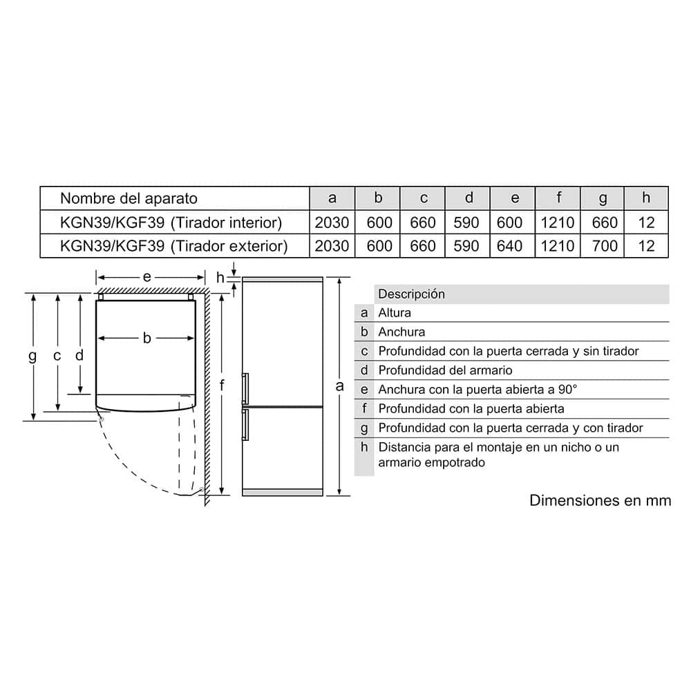 Frigorífico BALAY 3KFD763XE, Clase D, Acero Inox, 203 x 60 cm, Combi. - Imagen 8