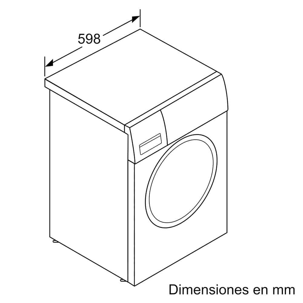 Lavadora BALAY 3TS273BA, Clase A, Blanco, 7 kg, 1200 rpm. - Imagen 4