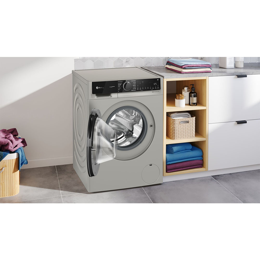 Lavadora BALAY 3TS3104XH, Clase A, Acero Mate Antihuellas, 10 kg, 1400 rpm. - Imagen 2