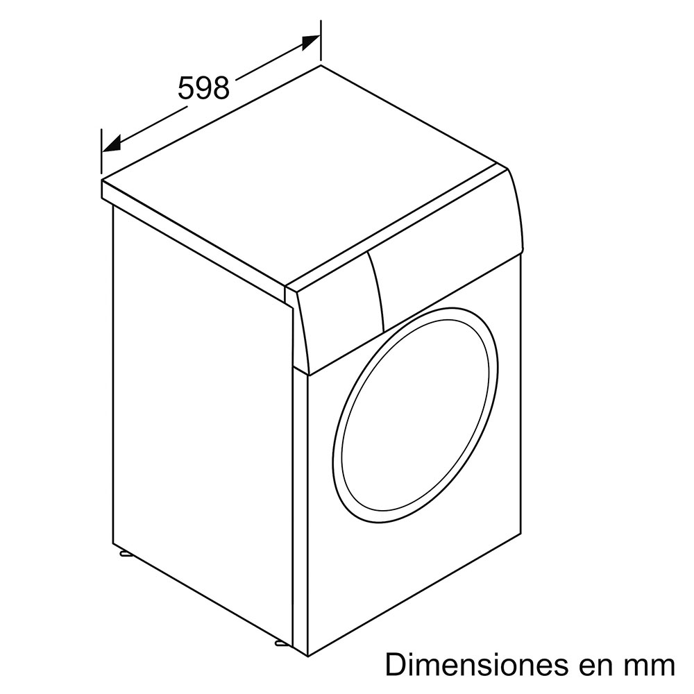 Lavadora BALAY 3TS395BDS, Clase A, AutoDosificación detergente, suavizante 9 kg, 1400 rpm. - Imagen 5