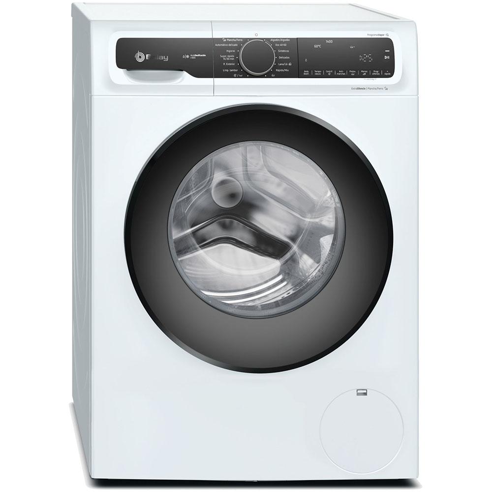 Lavadora BALAY 3TS395BDS, Clase A, AutoDosificación detergente, suavizante 9 kg, 1400 rpm.