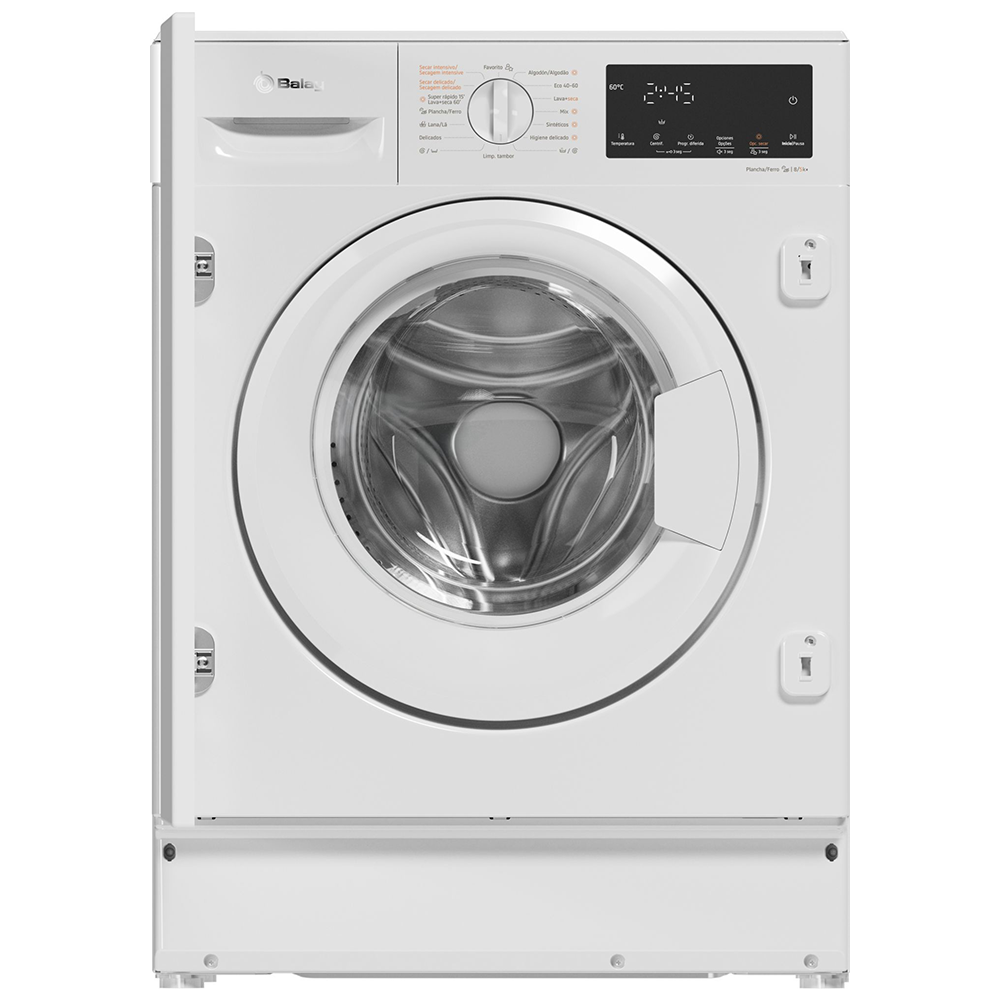 Lavadora-Secadora BALAY 3TW887B, Clase E, Blanco, 8/5 kg, 1400 rpm, Blanco