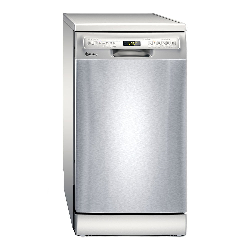 Lavavajillas BALAY 3VN5360IA, Clase D, 3ª Bandeja 45 cm, Acero Inox, 10 Servicios