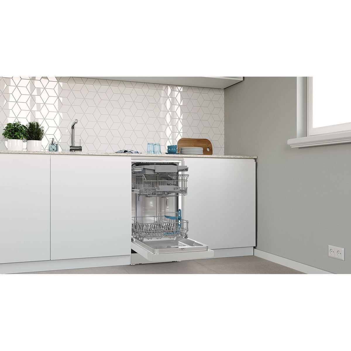 Lavavajillas BALAY 3VN5360IA, Clase D, 3ª Bandeja 45 cm, Acero Inox, 10 Servicios - Imagen 3