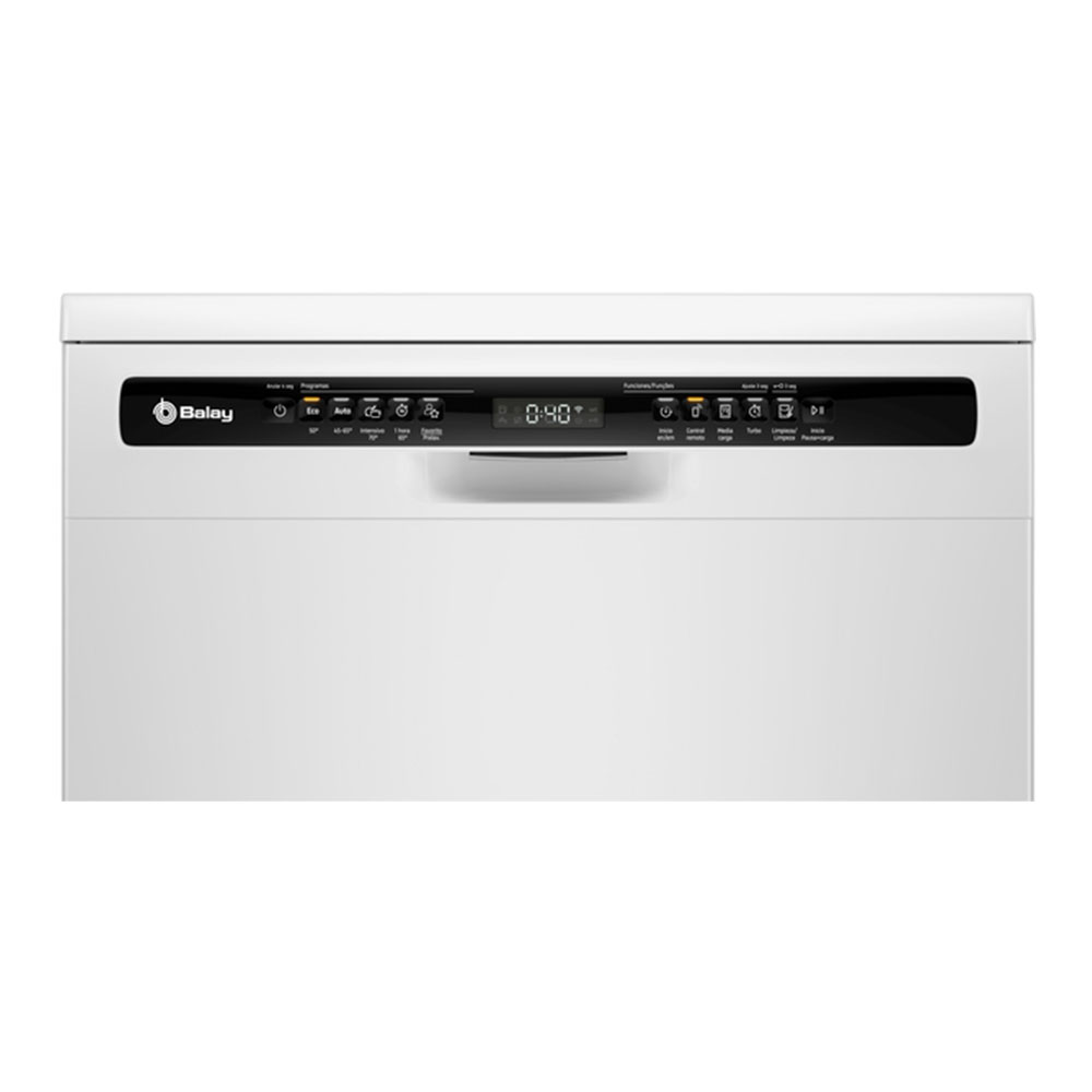 Lavavajillas BALAY 3VS5011BA, Clase D, 60 cm, Blanco, 13 Servicios - Imagen 2