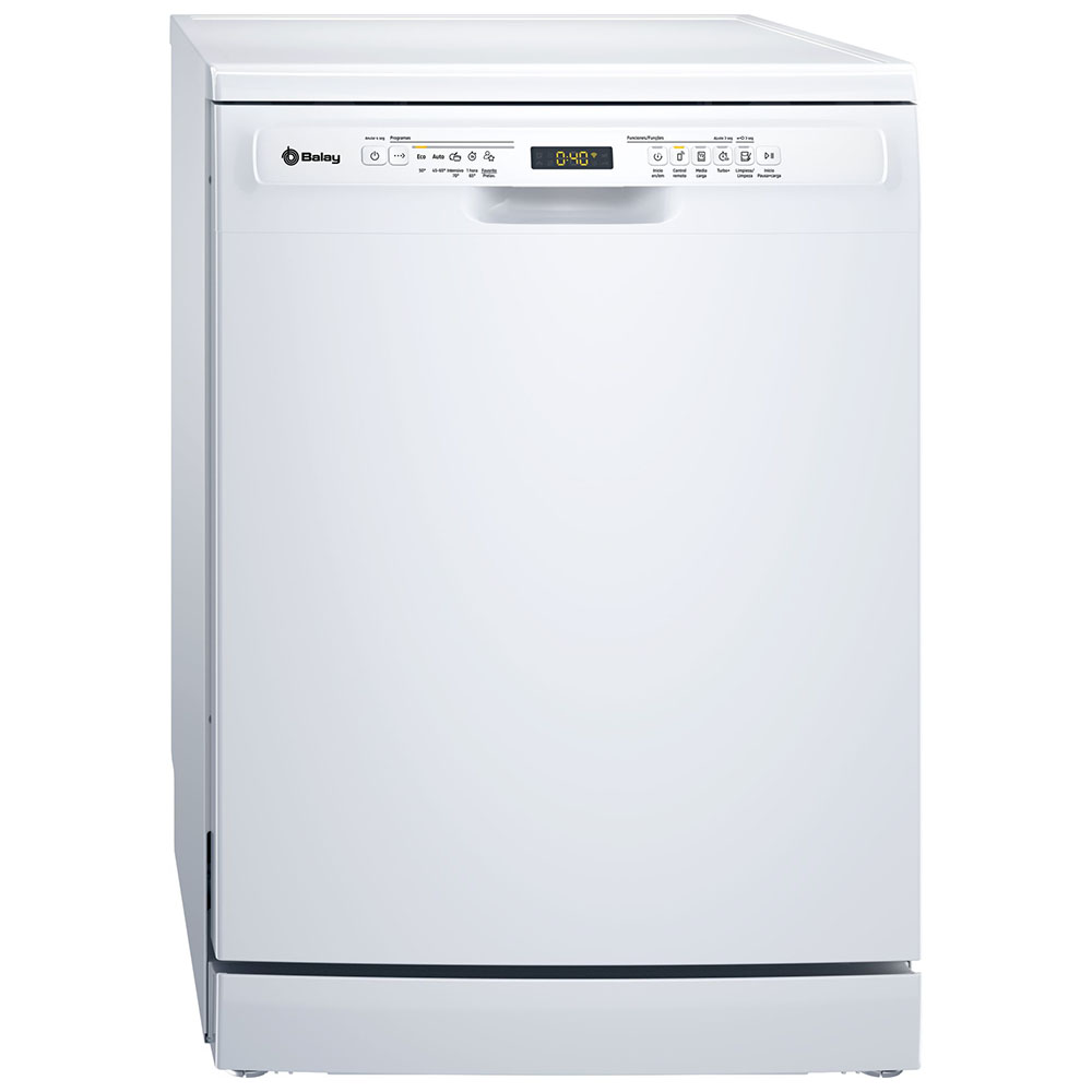 Lavavajillas BALAY 3VS5032BP, Clase C, 60 cm, Blanco, 13 Servicios.