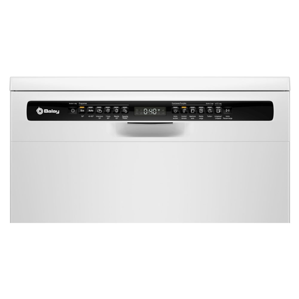 Lavavajillas BALAY 3VS6361BP, 3ª Bandeja, Clase B, 60 cm, Blanco, 14 Servicios - Imagen 2