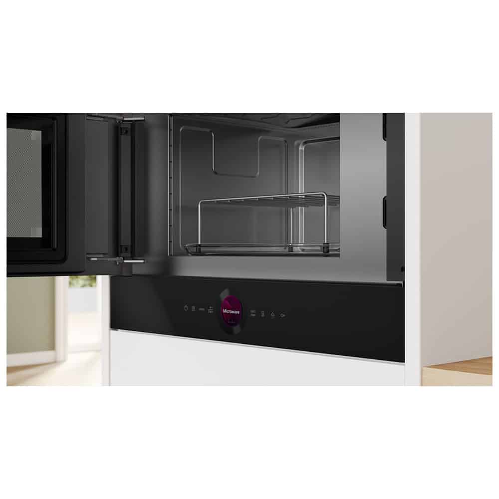 Microondas Bosch BEL7321B1 Grill Apertura izquierda - Imagen 4