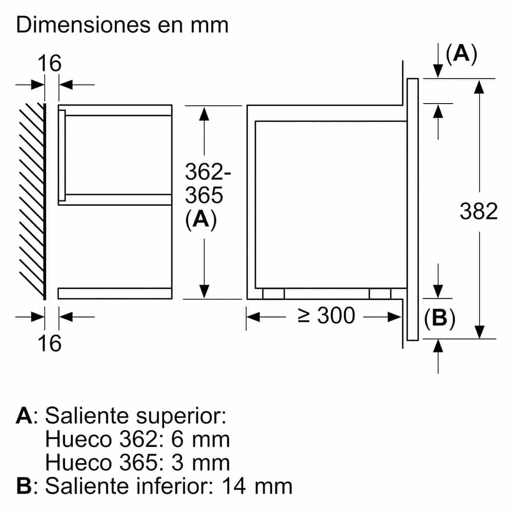 Microondas Bosch BEL7321B1 Grill Apertura izquierda - Imagen 5