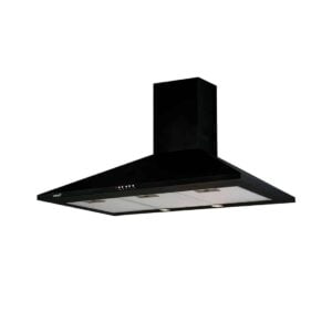 Campana CATA OMEGA 900 BK, 90 cm, Negro, Clase C, Decorativa, 645m3/h, Ref. 02004410.