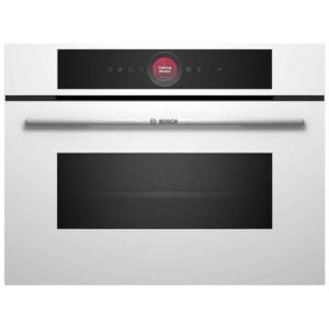 Horno compacto con microondas Bosch, CMG7241W1, 60 x 45cm