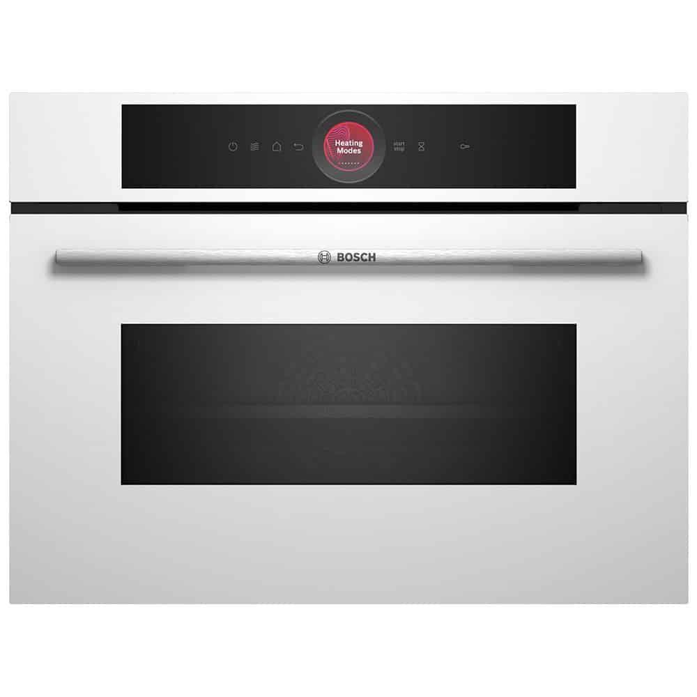 Horno compacto con microondas Bosch, CMG7241W1, 60 x 45cm