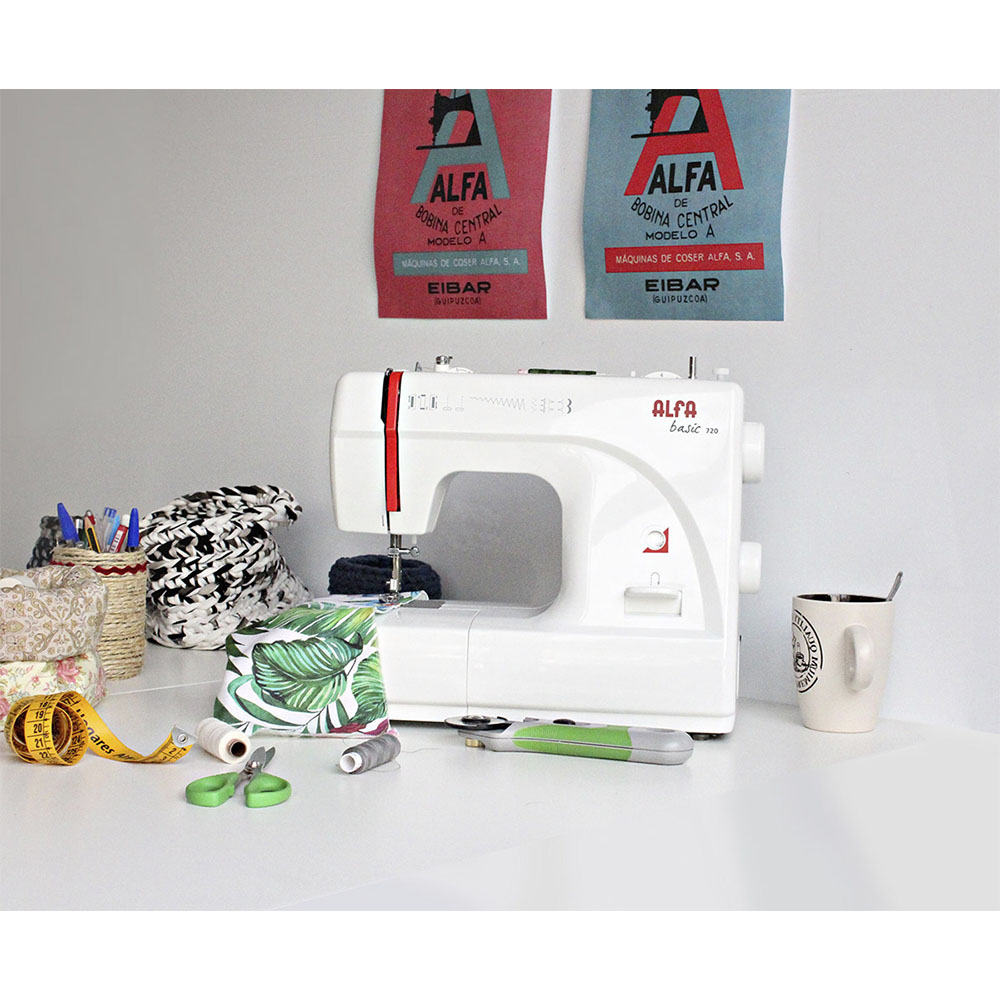 Máquina de Coser ALFA 720+ 9 PUNTADAS LUZ LED - Imagen 8