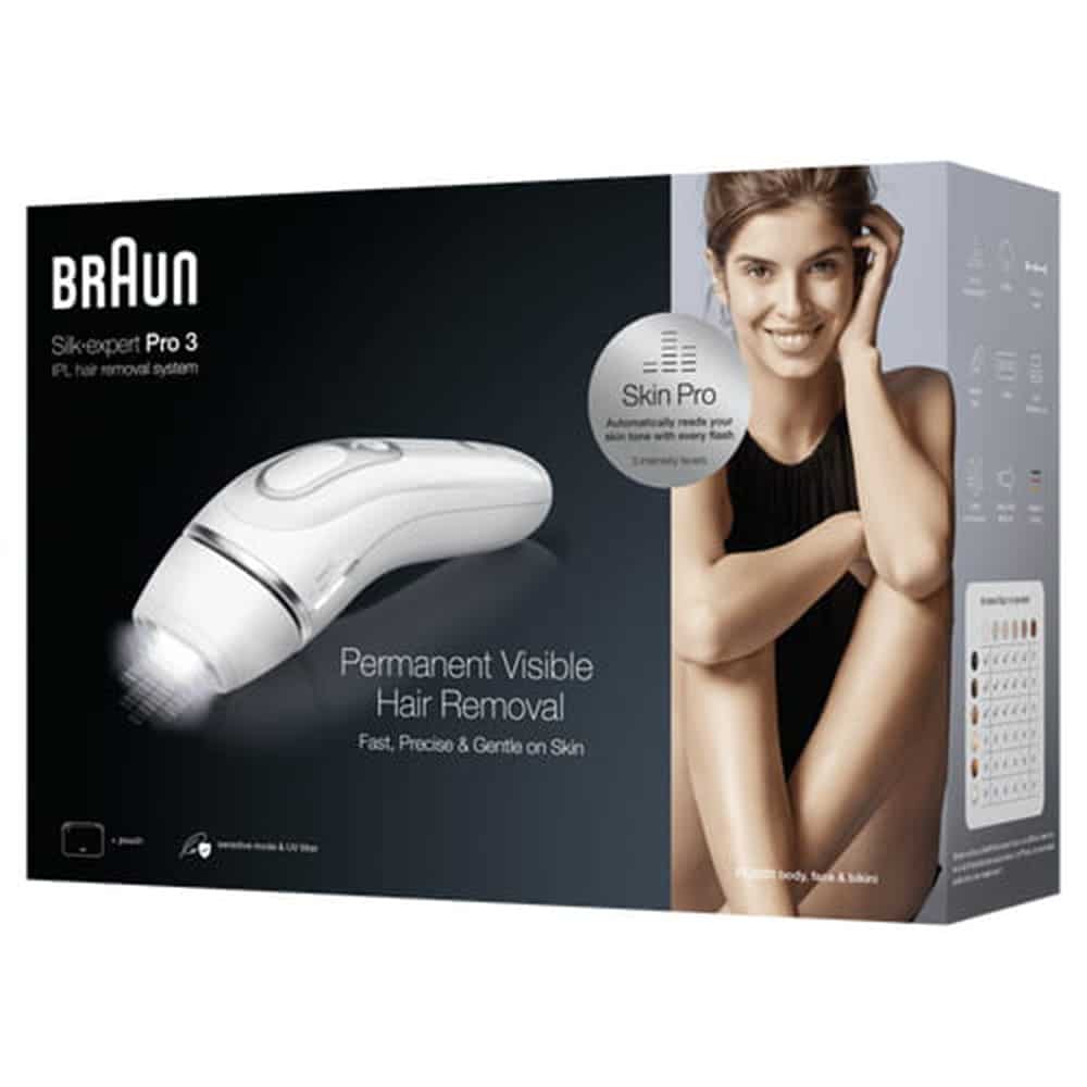 Braun Silk-expert Pro 3, PL3020 body, face & bikini, Depiladora de Luz Pulsada.