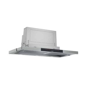 Campana BOSCH DFS097K51, 90 cm, Metallic, Clase B, Telescópica
