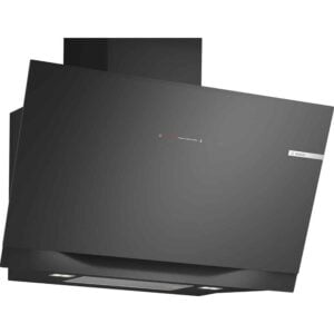 Campana BOSCH DWK91LT60, 90 cm, Cristal Negro, Clase A+