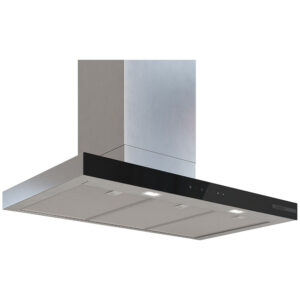 Campana BOSCH DWB97DN30, 90 cm, Acero Mate Antihuellas, Clase A++, Decorativa