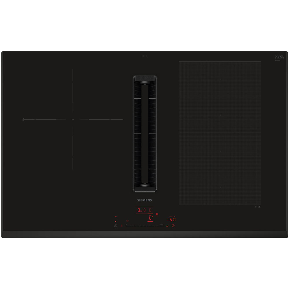 Placa con extractor Siemens EX851HJ26E 80 cm Inducción clase B