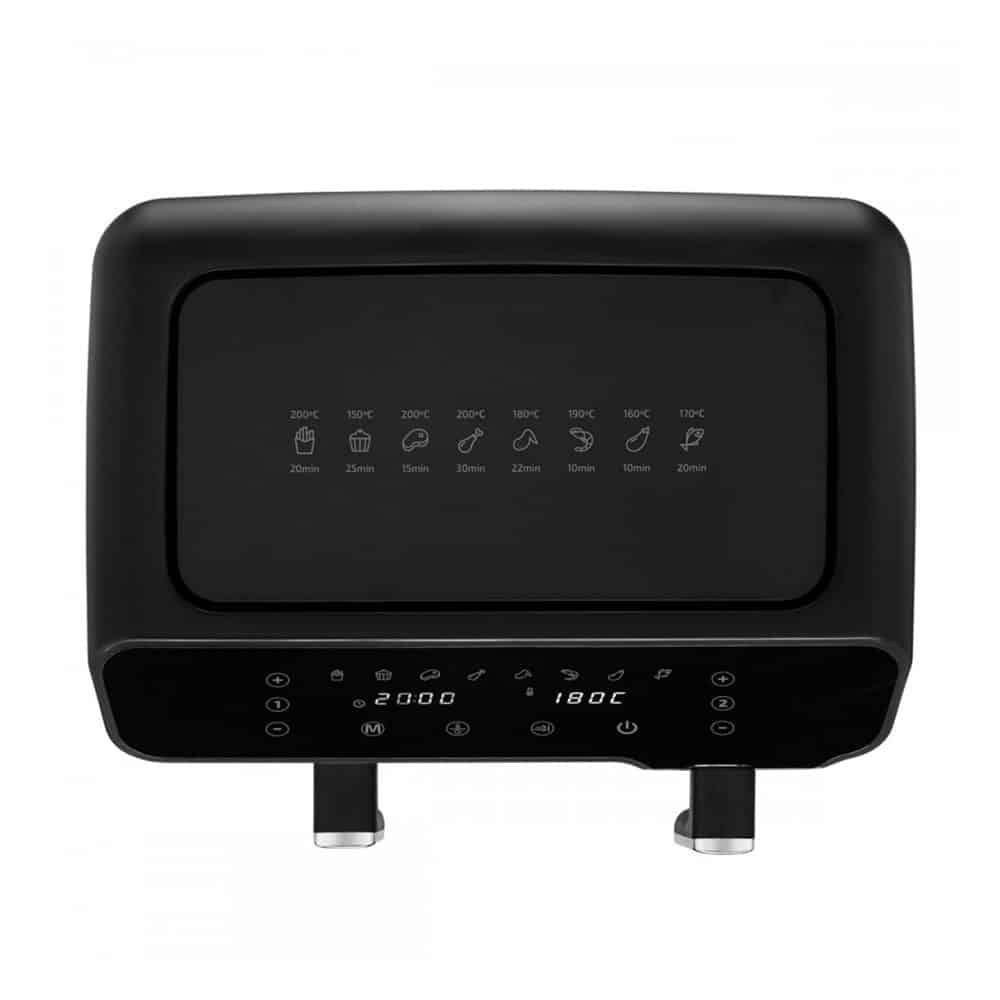 Freidora de aire UFESA STORM 9L(5,5L+3,5L) Doble, 2700 W, 5,5L+3,5L, Negro - Imagen 2